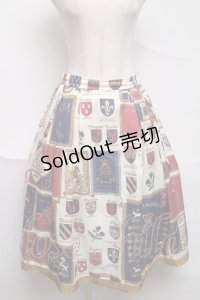 Jane Marple / Our courageミディスカート  アイボリー S-25-06-26-059-JM-SK-HR-ZS