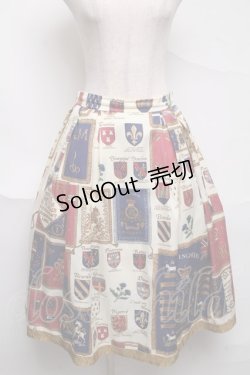 画像1: Jane Marple / Our courageミディスカート  アイボリー S-25-06-26-059-JM-SK-HR-ZS