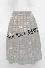 Jane Marple / Bespoke key plates タックスカート  黒ｘグリーン S-25-06-26-063-JM-SK-HR-ZS