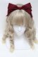 画像2: Amavel / グログランリボンカチューシャ  ワイン S-25-06-26-009-CA-AC-AS-ZS (2)