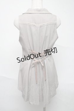 画像2: axes femme POETIQUE / フィッシュテールベスト  ベージュ S-25-06-26-032-AX-TO-AS-ZS