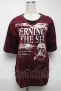 PUNK / トップス  赤 S-25-06-26-034-PU-TO-AS-ZS