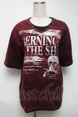画像1: PUNK / トップス  赤 S-25-06-26-034-PU-TO-AS-ZS