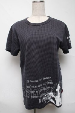画像1: no future / プリントカットソー  グレー S-25-06-26-035-PU-TO-AS-ZS
