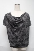 PUNK / ドレープトップス  グレー S-25-06-26-036-PU-TO-AS-ZS