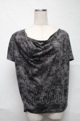 PUNK / ドレープトップス  グレー S-25-06-26-036-PU-TO-AS-ZS