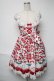画像1: Angelic Pretty / Cherry Jam Labelジャンパースカート  白 S-25-06-26-041-AP-OP-HR-ZS (1)
