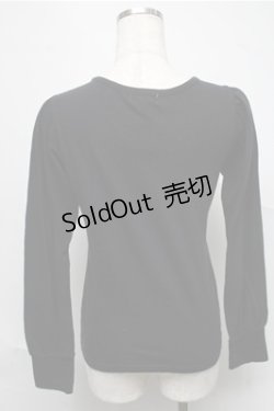 画像2: Emily Temple cute / レースカットソー  黒 S-25-06-27-041-ET-TO-AS-ZT491