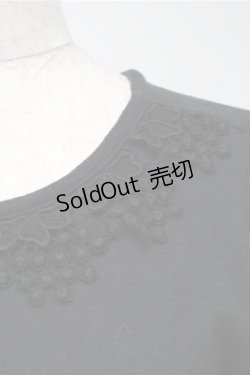 画像3: Emily Temple cute / レースカットソー  黒 S-25-06-27-041-ET-TO-AS-ZT491