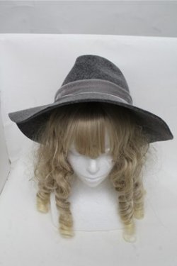 画像2: axes femme / フェルトハット  グレー S-25-06-27-004-AX-AC-AS-ZS