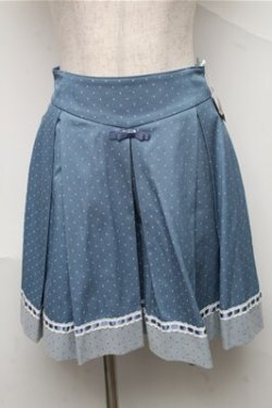 画像1: Secret Honey / ドット柄はしごレーススカート 2 ブリーチ S-25-06-27-049-CA-SK-SZ-ZS