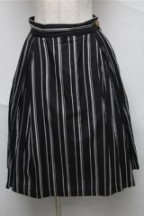 The Gabriel Chelsea / レジメンスカート  黒 S-25-06-27-056-LO-SK-AS-ZS