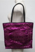 Jean Paul GAULTIER / ミラーデザインハンドバッグ  パープル S-25-06-27-006-GO-BG-AS-ZS
