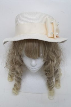 画像2: m petit by misako / リボンストローハット   S-25-06-27-001-LO-AC-AS-ZS