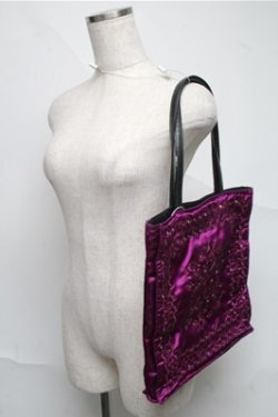 画像3: Jean Paul GAULTIER / ミラーデザインハンドバッグ  パープル S-25-06-27-006-GO-BG-AS-ZS