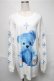 画像1: TRAVAS TOKYO / Furry bear　プリント ロングスリーブカットソー  オフ S-25-06-27-012-PU-TO-ET-ZS (1)