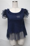 Angelic Pretty / Sugar Dream Dollカットソー  紺 S-25-06-27-022-AP-TO-HR-ZS