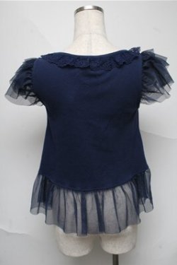 画像2: Angelic Pretty / Sugar Dream Dollカットソー  紺 S-25-06-27-022-AP-TO-HR-ZS
