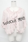 PINK HOUSE / ローンボレロ風ブラウス  ピンク S-25-06-27-023-LO-BL-AS-ZS