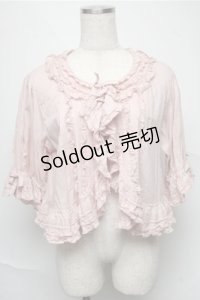 PINK HOUSE / ローンボレロ風ブラウス  ピンク S-25-06-27-023-LO-BL-AS-ZS