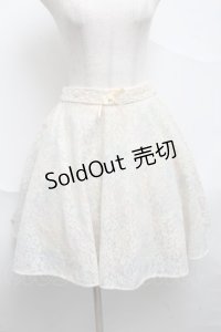 axes femme POETIQUE / レースプリントフレアースカート  オフ S-25-07-01-055-AX-SK-AS-ZS