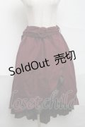 axes femme / ドット使フィッシュテールスカート  ワイン S-25-07-01-061-AX-SK-HR-ZS
