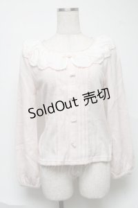 LIZ LISA / 巻バラニットトップス  ピンク S-25-07-01-019-LO-TO-AS-ZS