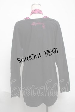 画像2: ALGONQUINS / プリントカットソー  黒 S-25-07-01-020-AL-TO-AS-ZS