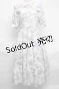 m petit by misako / トワルドジュイワンピース  オフｘブルー S-25-07-01-032-LO-OP-HR-ZS