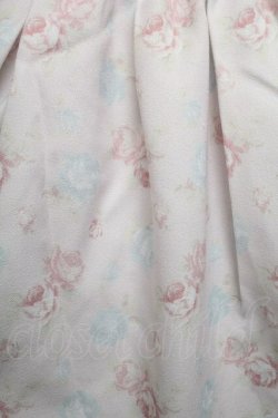 画像4: LIZ LISA / ローズプリントセーラーワンピース  白ｘピンク S-25-07-01-034-LO-OP-AS-ZS