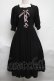画像1: m petit by misako / AMレースアップワンピース  黒 S-25-07-01-040-LO-OP-HR-ZS (1)