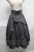 axes femme POETIQUE / ハイウエストティアードスカート  赤 S-25-07-03-055-AX-SK-AS-ZS