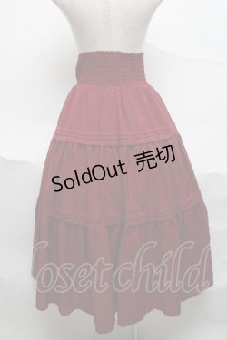 画像2: axes femme / チェック柄フリルスカート  グレー S-25-07-03-056-AX-SK-HR-ZS