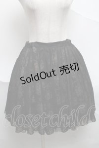 Blue rouge / ローズスカート  黒 S-25-07-03-059-CA-SK-AS-ZS