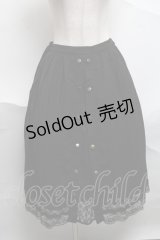 axes femme / プリーツスカート  黒 S-25-07-03-060-AX-SK-AS-ZS