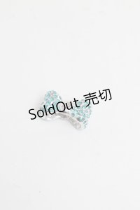 Q-pot. / チャーム  シルバーｘブルー S-25-07-03-009-QP-ZA-AS-ZS