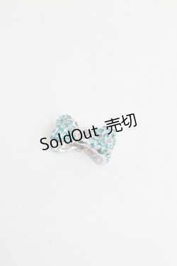 画像1: Q-pot. / チャーム  シルバーｘブルー S-25-07-03-009-QP-ZA-AS-ZS