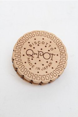 画像1: Q-pot. / チャーム  黒 S-25-07-03-1001-QP-ZA-AS-ZS