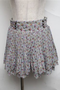 画像1: axes femme / キュロット  サックス S-25-07-03-1045-AX-PA-HR-ZS