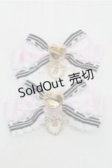 BABY,THE STARS SHINE BRIGHT / Queen of Hearts リボンクリップ  ピンク S-25-07-03-1005-BA-ZA-AS-ZS