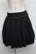 axes femme / ゴールドプレート使いプリーツスカート   S-25-07-03-1053-AX-PA-HR-ZS