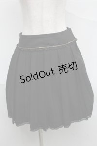 axes femme / ゴールドプレート使いプリーツスカート   S-25-07-03-1053-AX-PA-HR-ZS