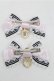 画像2: BABY,THE STARS SHINE BRIGHT / Queen of Hearts リボンクリップ  ピンク S-25-07-03-1005-BA-ZA-AS-ZS (2)