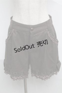 画像1: axes femme / 裾リボンショートパンツ  カーキ S-25-07-03-1058-AX-PA-AS-ZS