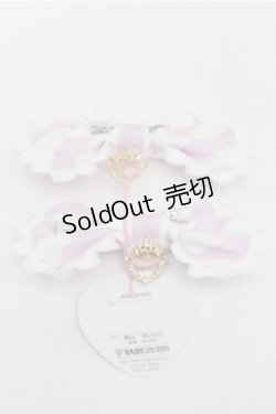 画像2: BABY,THE STARS SHINE BRIGHT / Patissiere Bonbon Ribbonクリップ  ピンク S-25-07-03-1006-BA-AC-AS-ZS