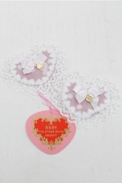画像1: BABY,THE STARS SHINE BRIGHT / Milky Dot ハートクリップ  ピンク S-25-07-03-1007-BA-AC-AS-ZS