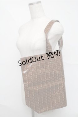 画像3: Q-pot. / チョコレートトートバッグ  ブラウン S-25-07-03-1010-QP-BG-AS-ZS