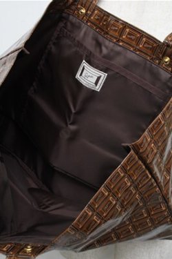 画像4: Q-pot. / チョコレートトートバッグ  ブラウン S-25-07-03-1010-QP-BG-AS-ZS