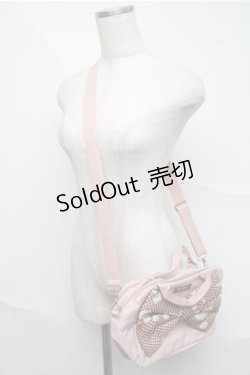 画像3: PINK HOUSE / ギンガムリボンショルダーバッグ  ピンク S-25-07-03-1011-LO-BG-HR-ZT501