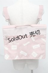 BABY PINK HOUSE / ロゴリュック  ピンク S-25-07-03-1012-LO-ZA-HR-ZS